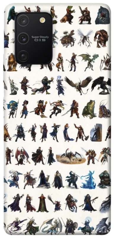 Чехол на Samsung Galaxy S10 Lite Character Selection фото 1 из 1