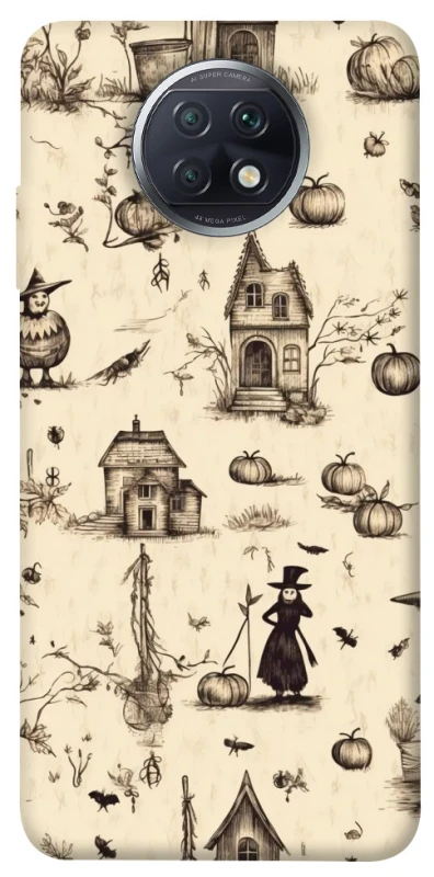 Чохол на Xiaomi Redmi Note 9 5G / Note 9T Halloween aesthetic ver.1 фото 1 з 1