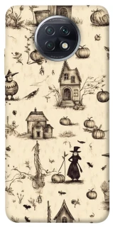 Чехол на Xiaomi Redmi Note 9 5G / Note 9T Halloween aesthetic ver.1 фото 1 из 1