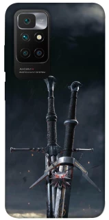 Чехол на Xiaomi Redmi 10 Мечи Ведьмака фото 1 из 1