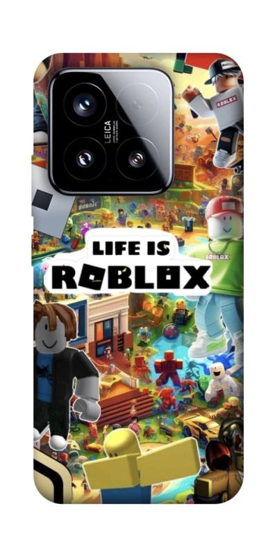 Чохол на Xiaomi 15 Life is Roblox фото 1 з 1