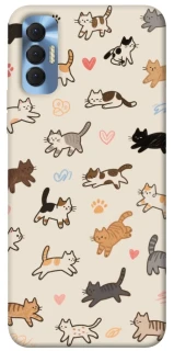 Чехол на TECNO Spark 8P Cat style ver.2 фото 1 из 1