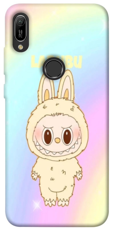 Чохол на Huawei Y6 (2019) Fluffy Rainbow Labubu фото 1 з 1
