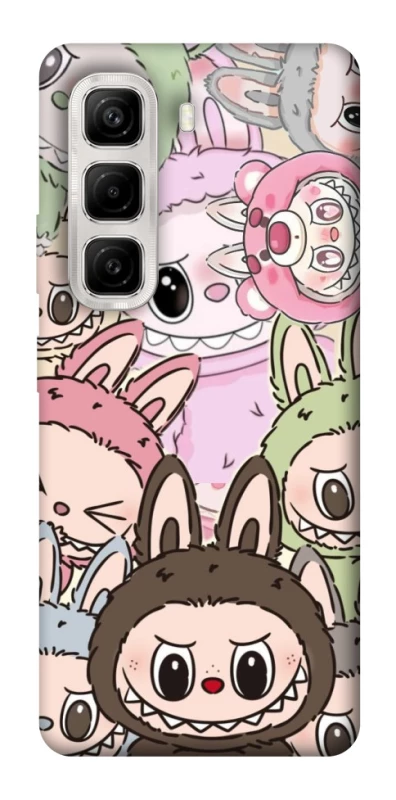 Чохол на Infinix Hot 50 4G All Labubu 3 фото 1 з 1