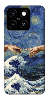 Чехол на ZTE Blade A55 4G Art collage ver.7 фото 1 из 1