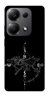 Чехол на Xiaomi Redmi Note 13 Pro 4G Travel Map фото 1 из 1