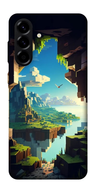 Чохол на Samsung Galaxy A57 5G Minecraft sunrise фото 1 з 1