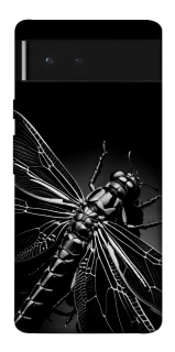 Чохол на Google Pixel 6 Black dragonfly фото 1 з 1