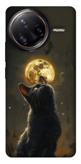 Чохол на Xiaomi Poco F7 Pro Кіт під місяцем v2 фото 1 з 1