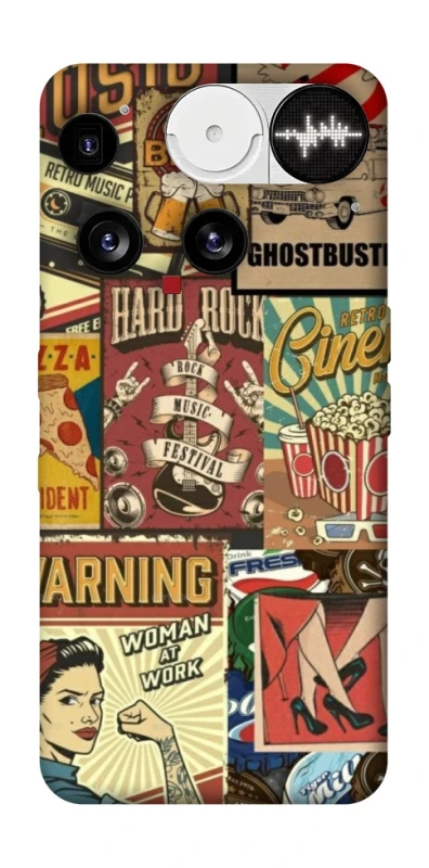 Чохол на Nothing Phone (3) Retro collage ver.2 фото 1 з 1