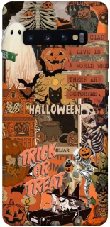 Чехол на Samsung Galaxy S10+ Halloween Style ver.3 фото 1 из 1