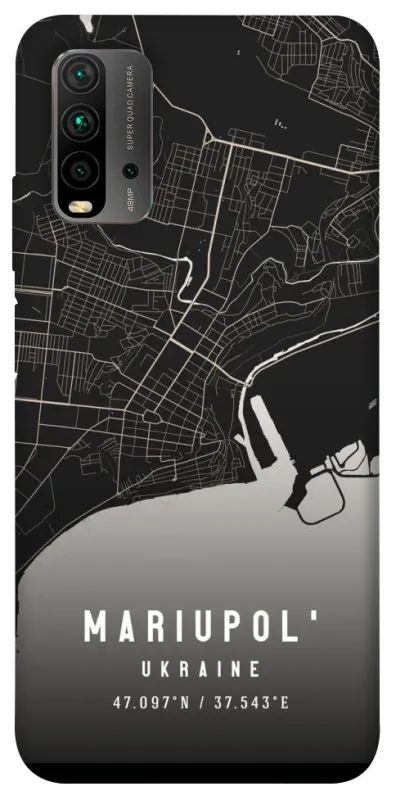 Чохол на Xiaomi Redmi 9T Mariupol map фото 1 з 1