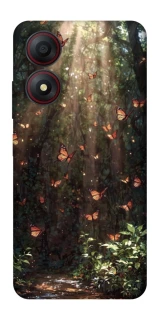 Чехол на ZTE Blade A34 4G butterfly фото 1 из 1