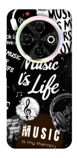 Чохол на TECNO Spark 30C Music is Life фото 1 з 1