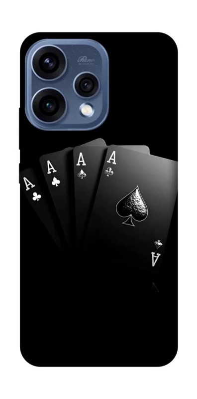 Чохол на Oppo Reno 15 Black Cards фото 2 з 2