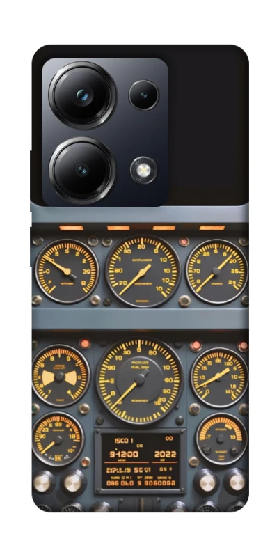 Чохол на Xiaomi Poco M6 Pro 4G Airplane instrument panel фото 1 з 1