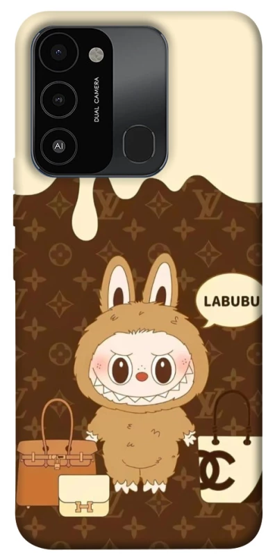 Чохол на TECNO Spark 8C Labubu LV фото 1 з 1