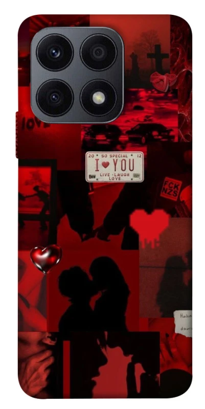 Чехол на Huawei Honor X8a Love collage ver.2 фото 1 из 1