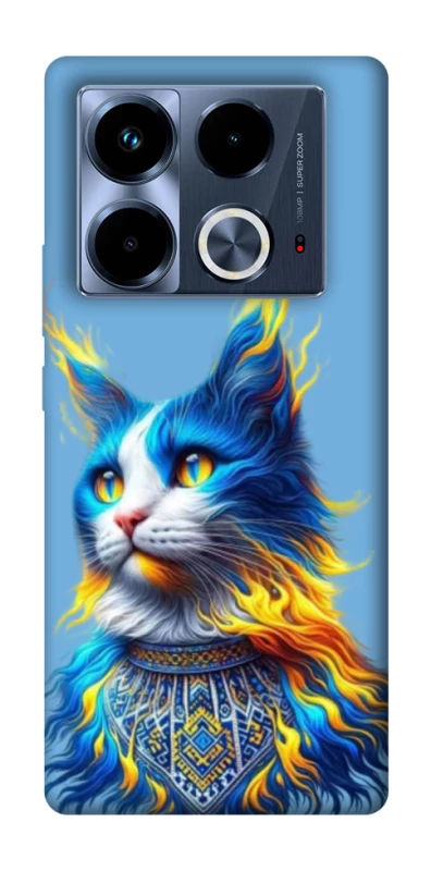 Чохол на Infinix Note 40 4G Кіт патріот фото 1 з 1