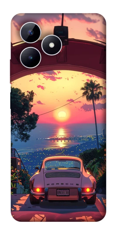 Чохол на Realme Note 50 5G Porsche at sunset фото 1 з 1