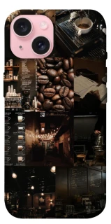 Чехол на Apple iPhone 15 (6.1") Coffee collage ver.1 фото 1 из 1