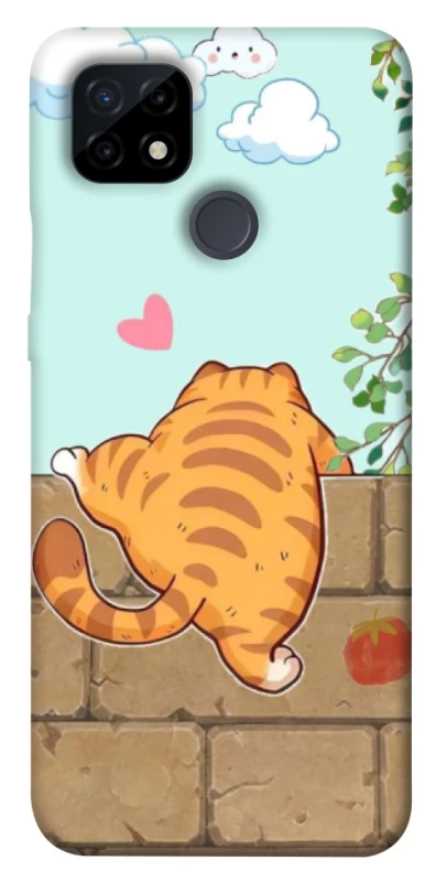 Чехол на Realme C21 Cat the meow фото 1 Чехол на Realme C21 Cat the meow фото 1 из 1