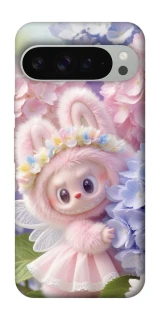 Чехол на Google Pixel 9 Pro XL Labubu & Flowers ver.1 фото 1 из 1
