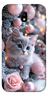 Чохол на Samsung J730 Galaxy J7 (2017) Christmas Kitty фото 1 з 1