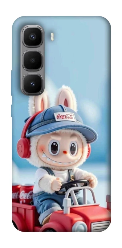 Чохол на Infinix Hot 60 Pro+ Labubu in the car фото 1 з 1