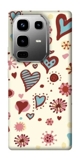Чохол на Infinix Note 50 Pro Pretty hearts фото 1 з 1