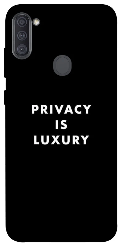 Чохол на Samsung Galaxy A11 Privacy is luxury фото 1 з 1