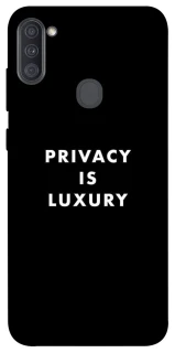 Чохол на Samsung Galaxy A11 Privacy is luxury фото 1 з 1