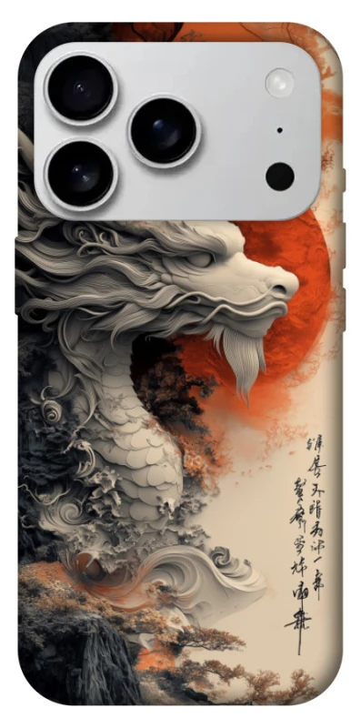 Чохол на Apple iPhone 17 Pro Max (6.9") white dragon фото 1 з 1