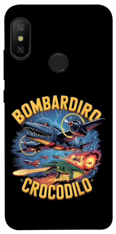 Чохол на Xiaomi Mi A2 Lite / Xiaomi Redmi 6 Pro Bombardino Crocodilo v2 фото 1 з 1