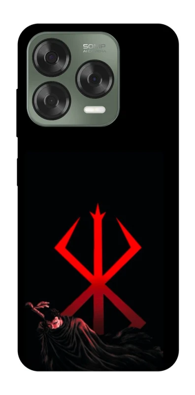 Чохол на ZTE Nubia V70 Design Berserk Red Logo фото 1 з 1