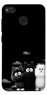 Чохол на Xiaomi Redmi 4X Three Cats фото 1 з 1