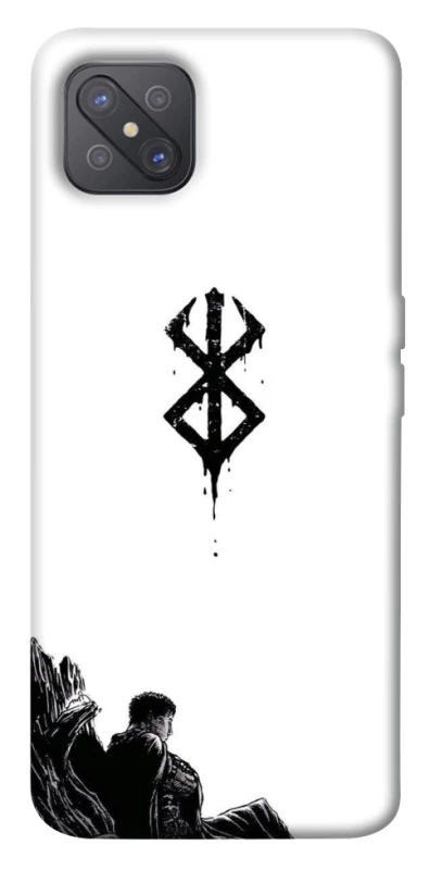 Чохол на Oppo A92s berserk white фото 1 з 1