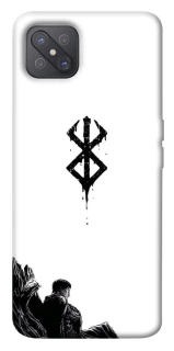 Чохол на Oppo A92s berserk white фото 1 з 1