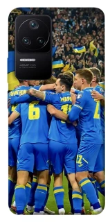 Чехол на Xiaomi Redmi K40S / Poco F4 5G Сборная Украины v3 фото 1 из 1