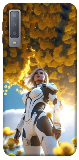 Чехол на Samsung A750 Galaxy A7 (2018) Cyber space girl ver.3 фото 1 из 1