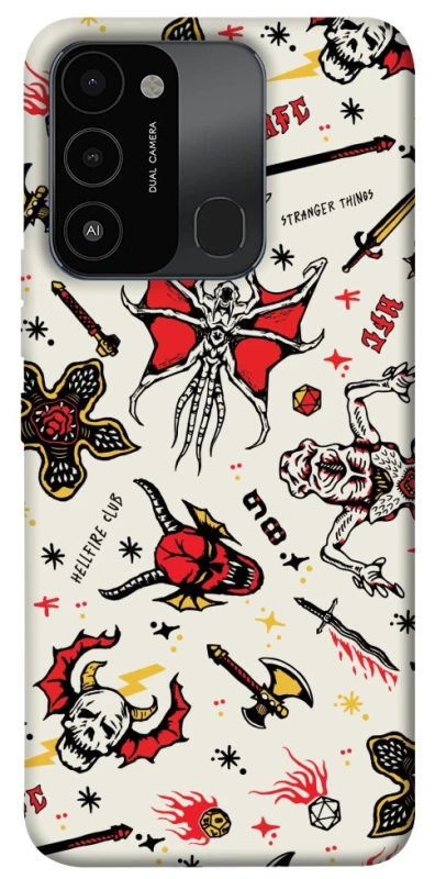 Чохол на TECNO Spark 8C Stranger Things ver.2 фото 1 з 1