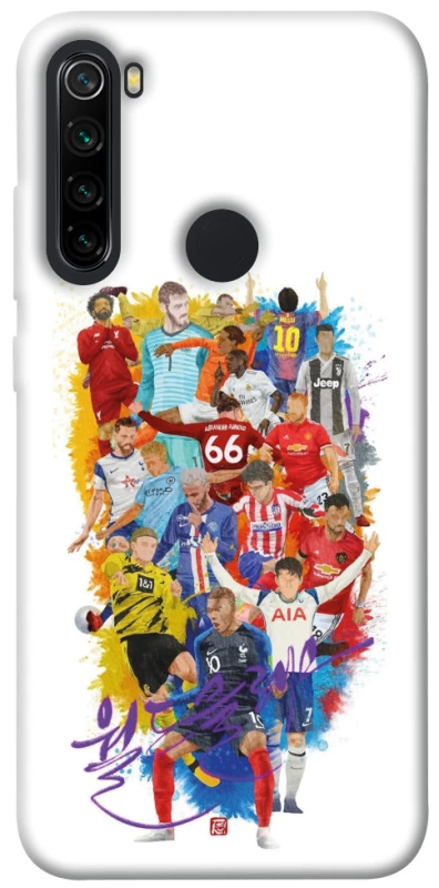 Чехол на Xiaomi Redmi Note 8 Football Abstract v2 фото 1 из 1