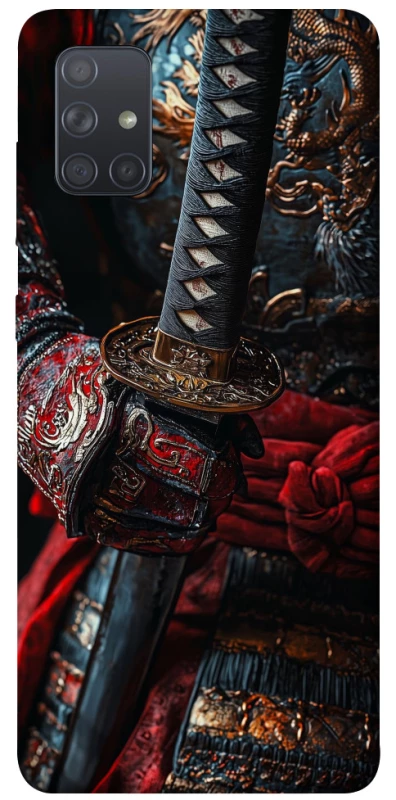 Чехол на Samsung Galaxy A71 samurai фото 1 из 1