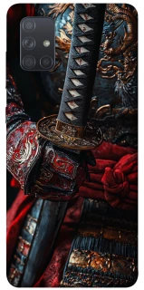 Чехол на Samsung Galaxy A71 samurai фото 1 из 1