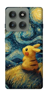 Чехол на Motorola Edge 60 Pro Pikachu and Van Gogh фото 1 из 1