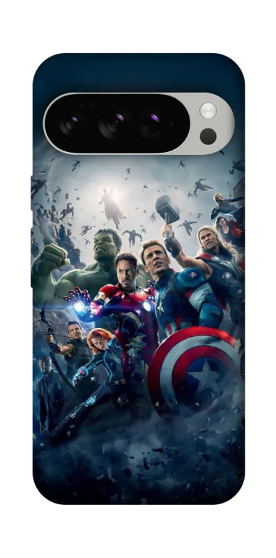 Чехол на Google Pixel 10 Pro Marvel heroes фото 1 из 1