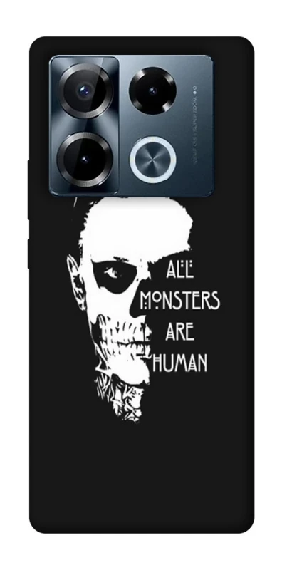 Чохол на Infinix Note 40 Pro 4G All Monsters are Human фото 1 з 1
