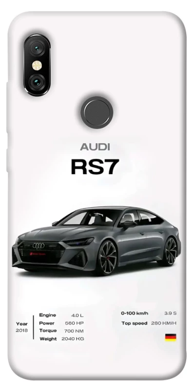 Чехол на Xiaomi Redmi Note 6 Pro Audi RS7 фото 1 из 1