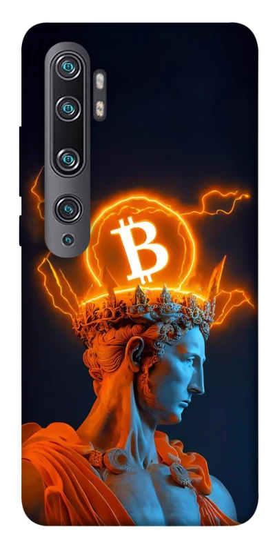 Чехол на Xiaomi Mi Note 10 / Note 10 Pro / Mi CC9 Pro Bitcoin God фото 1 из 1