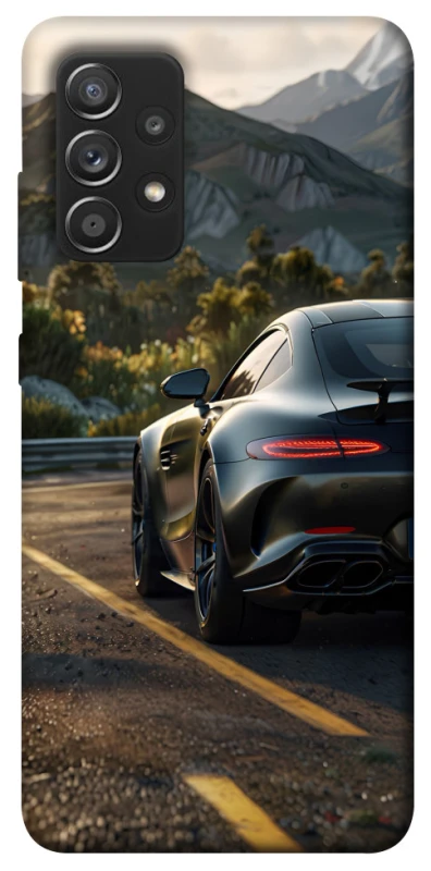 Чехол на Samsung Galaxy A52 4G / A52 5G Car in the mountains фото 1 из 1